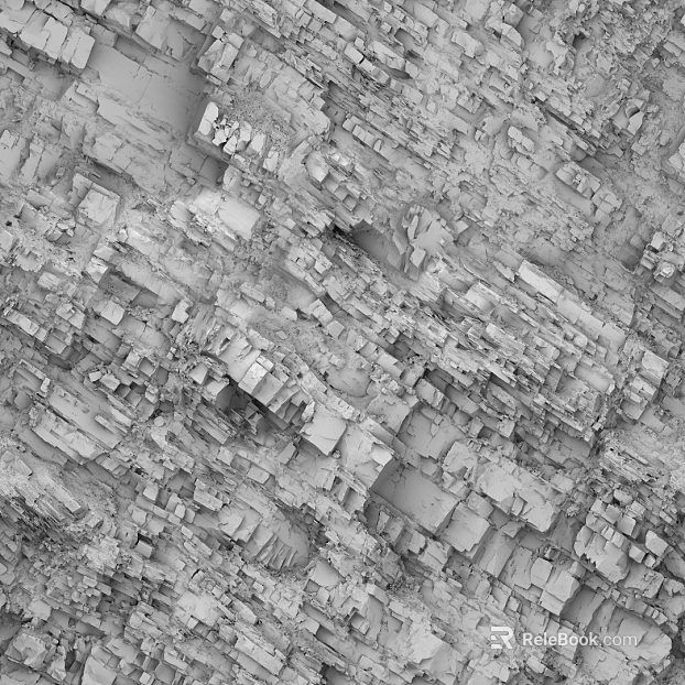 Black and White Bump texture