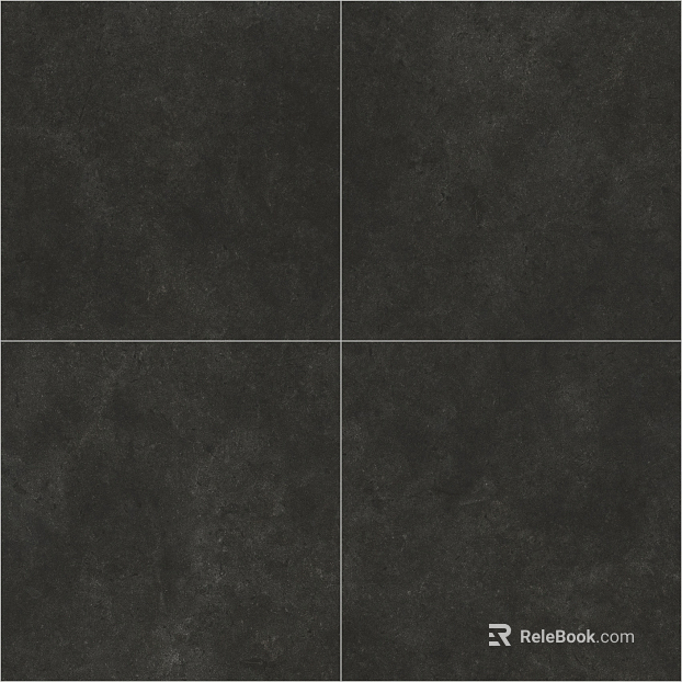 Antique Tile Black Matte Tile Seamless texture
