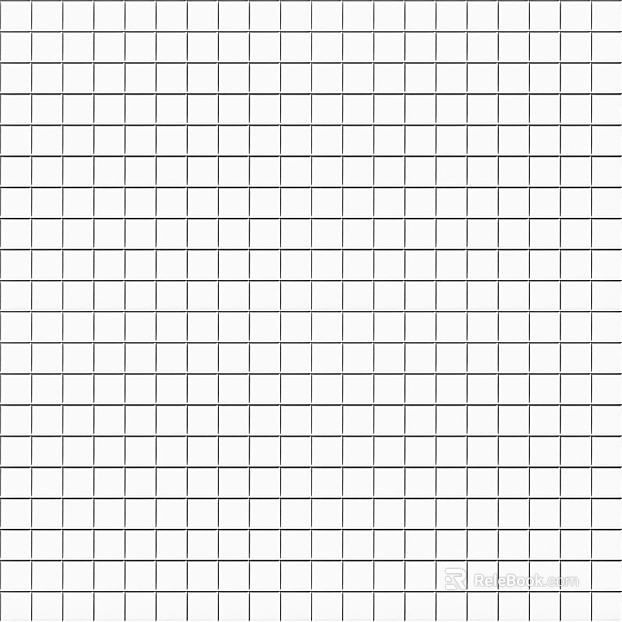 White tile mosaic tile white small square brick texture