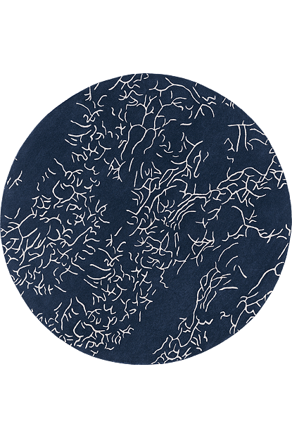 Modern Italian Retro Round Carpet texture