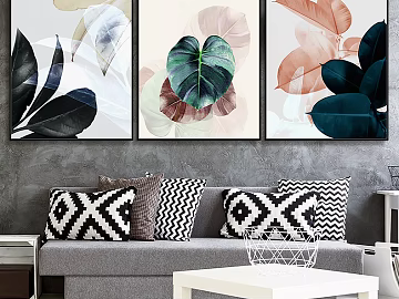 Plant painting texture (ID:ffaaf1652)