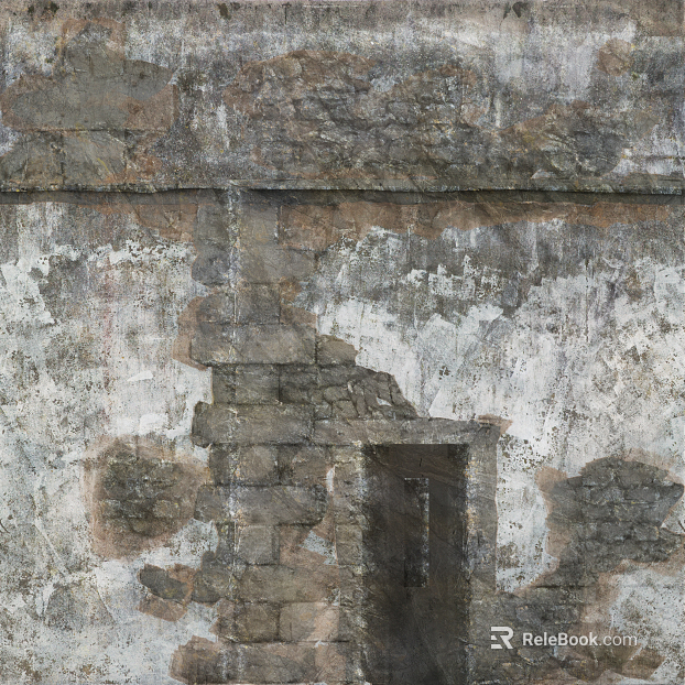 wall yellowing dirty wall texture