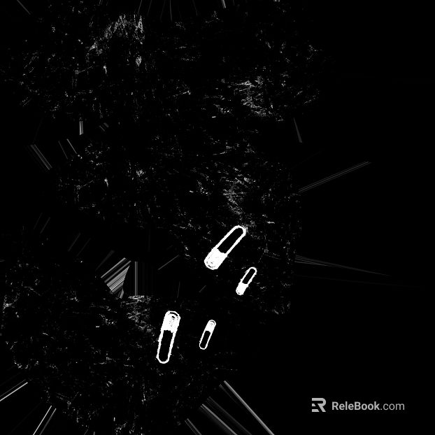 Black and white abstract brush texture texture