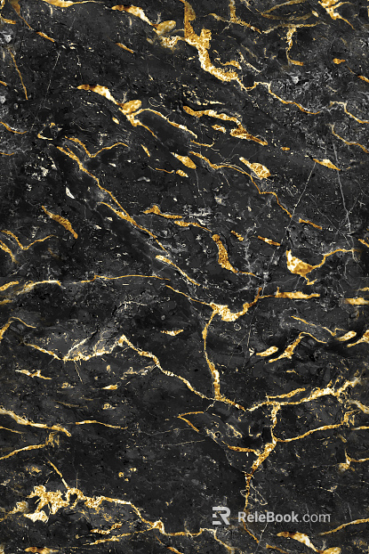 Mesh pattern marble black gold flower tile texture