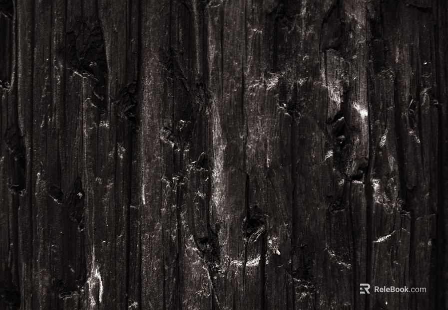 Charcoal roasted mahogany texture