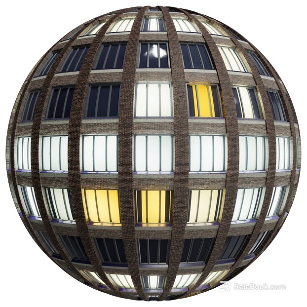 Day and Night Window PBR texture