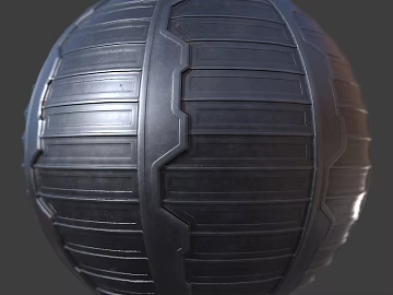 Sci-Fi Exterior Wall PBR texture (ID:ffach803181)