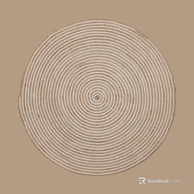 Round carpet texture