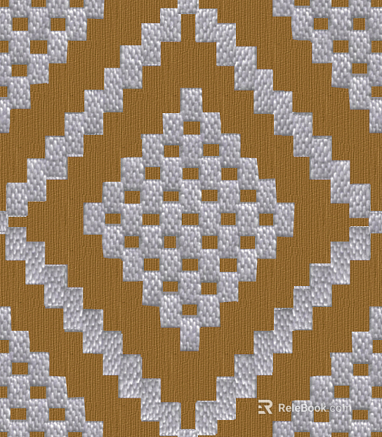 geometric carpet texture