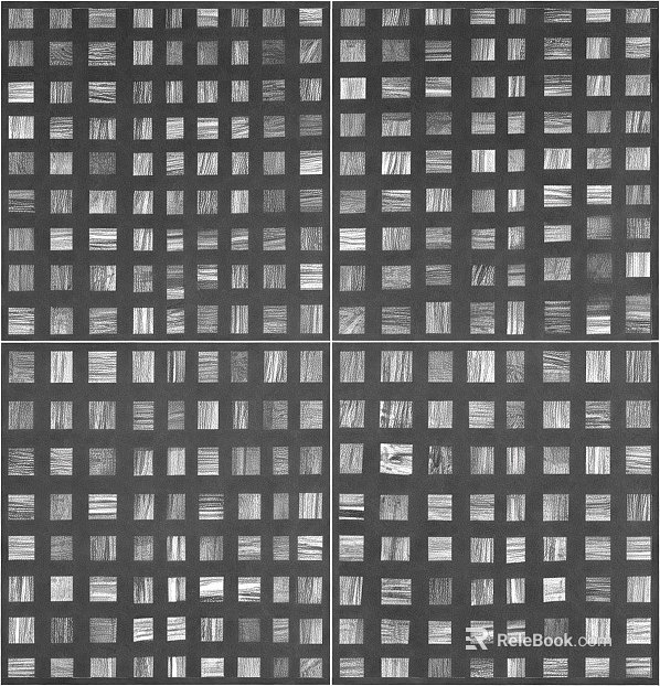 Modern Industrial Style Square Art Brick Dark Grey Tile Anti-skid Floor Tile texture