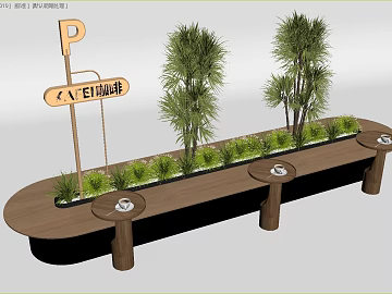 Log-colored coffee area leisure seats texture (ID:ffaeh504091)