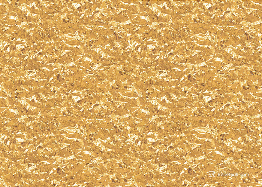 pleated gold foil texture