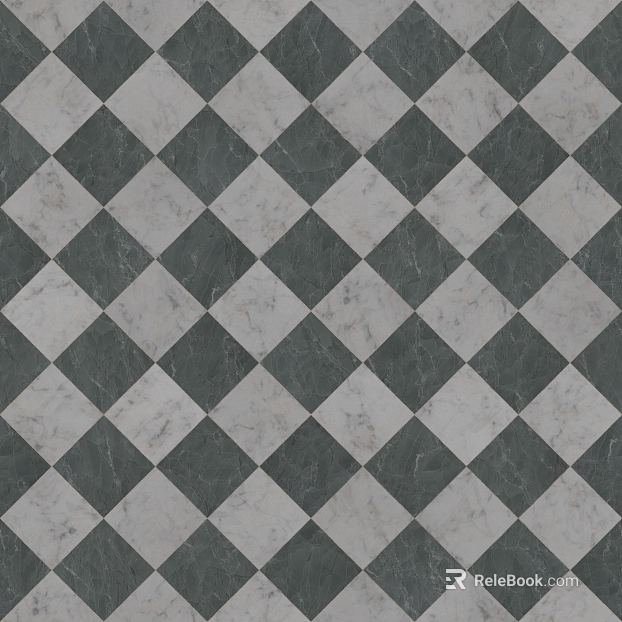 gray rhombic marble tile indoor ground texture