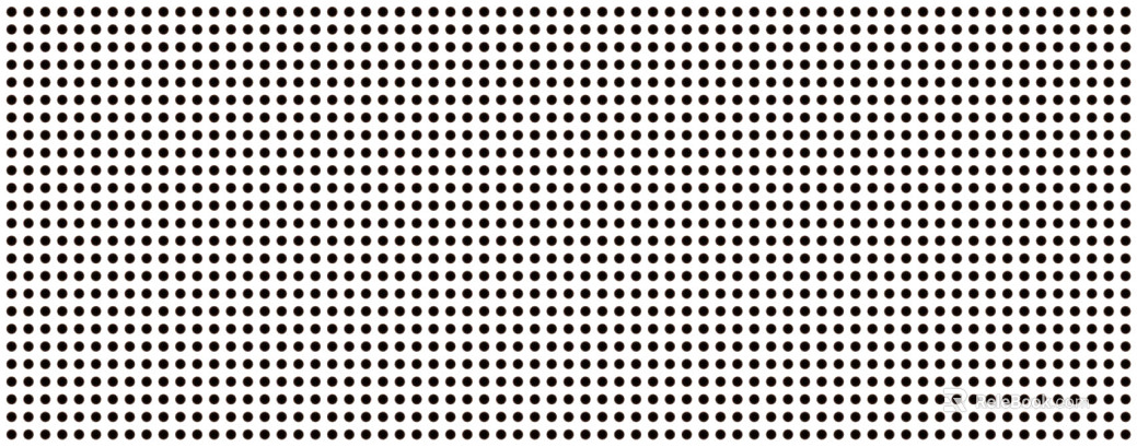 Perforated plate metal texture