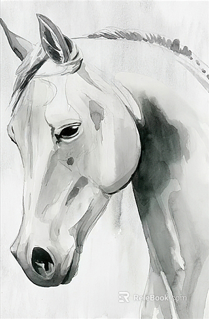 Animal painting texture
