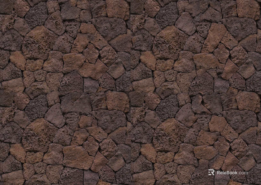 red volcanic rock texture