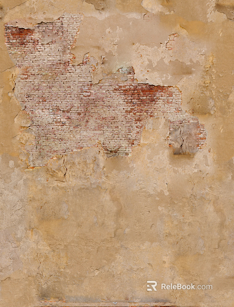 Brick wall Post-war wind red brick cement wall texture