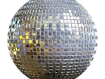 Metal Mosaic PBR texture (ID:ffach437964)