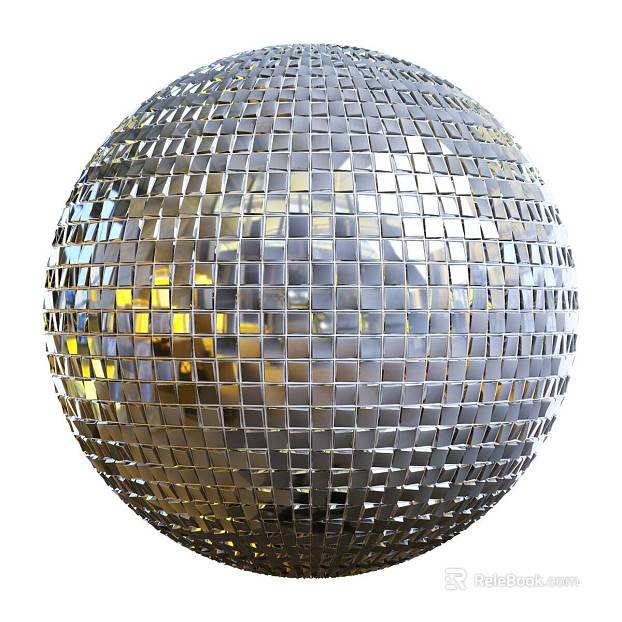 Metal Mosaic PBR texture