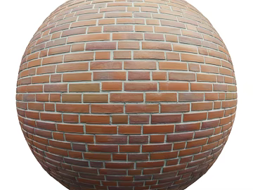 Brick wall PBR texture (ID:ffach460481)