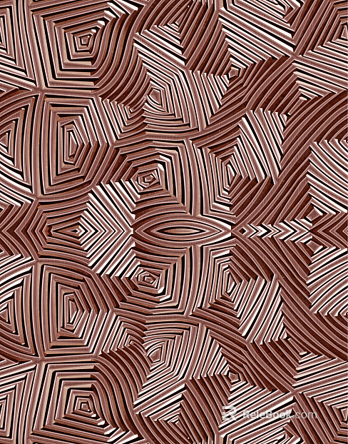 Modern industrial rose gold wire drawing metal pattern plate texture