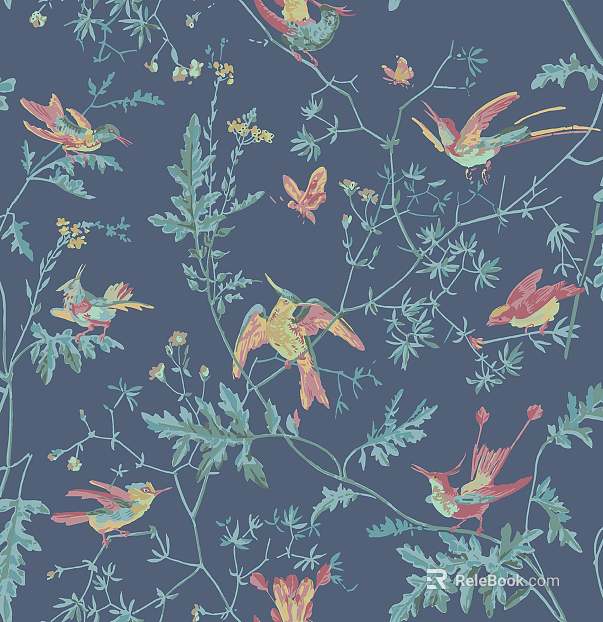 animal and plant pattern texture