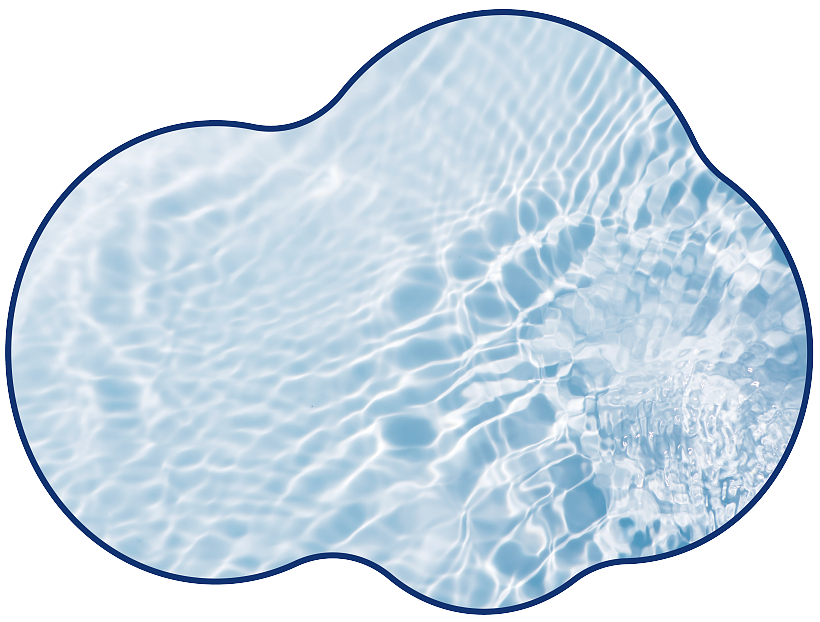 Light Blue Waterprint Pool Surface Map texture