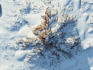 Snow 3d model