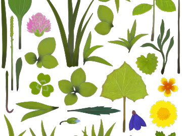 leaves texture (ID:ffagg49671)