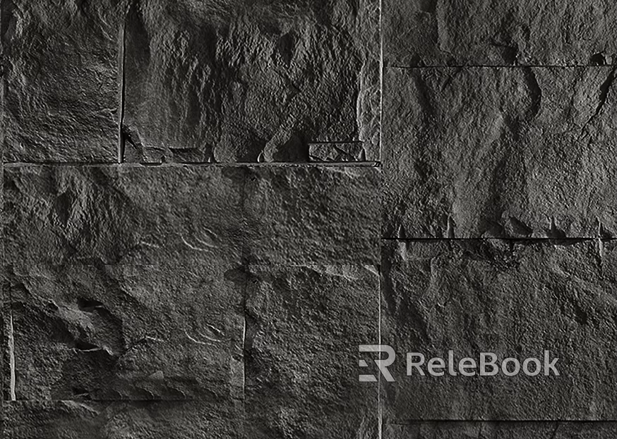 Culture Stone dark gray Culture Stone Wall texture