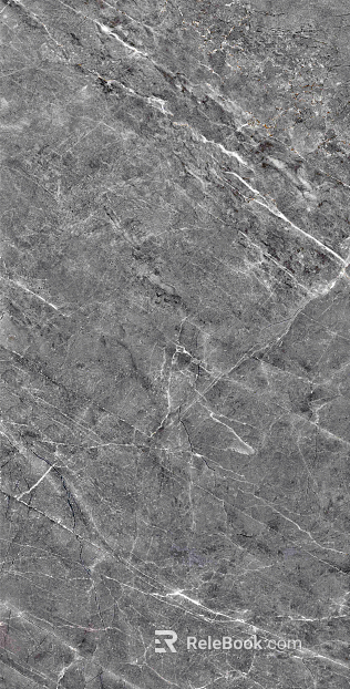 Modern dark gray marble rock slab texture