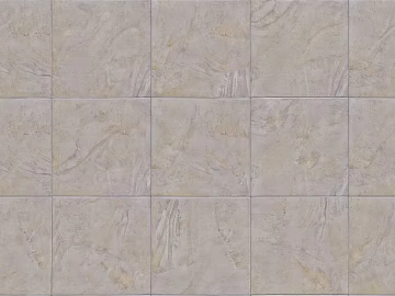 Beige marble tile guest restaurant ground 3d model