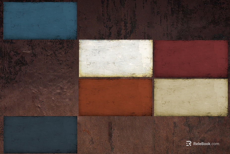 Do the old metal texture