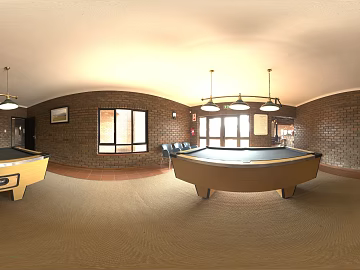 Indoor Billiards Room Day HDR texture (ID:ffach376034)
