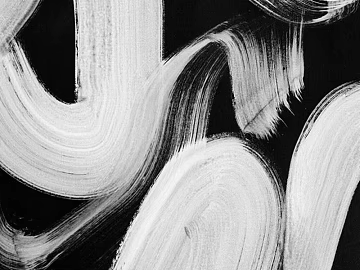 Modern Minimalist Hanging Painting Bao Hao's Vintage and Quiet Line Block Surface Decorative Painting Middle Ancient Art Oil Painting Abstract Art Painting Black and White Hanging Painting texture (ID:ffach442973)