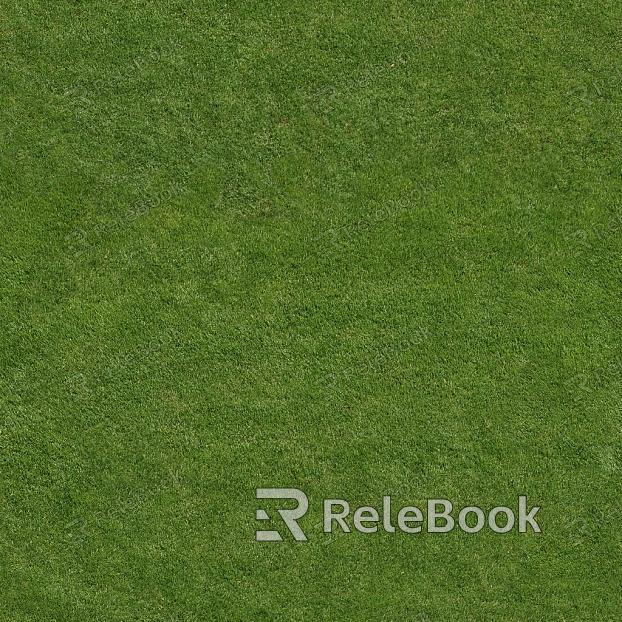 Close-up of Turf, revealing a dense, uniform carpet of green grass with fine blades and a smooth texture, indicative of well-maintained lawn care.