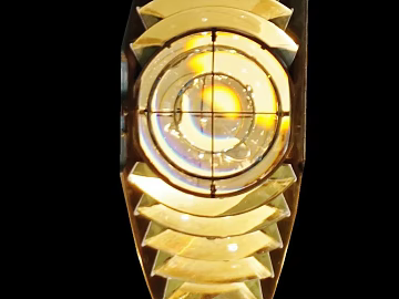 Golden Art Glass Decorative Components texture (ID:ffaeh025046)
