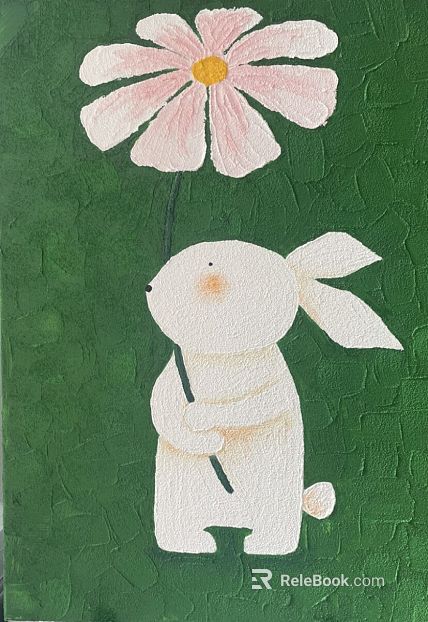 cartoon painting texture