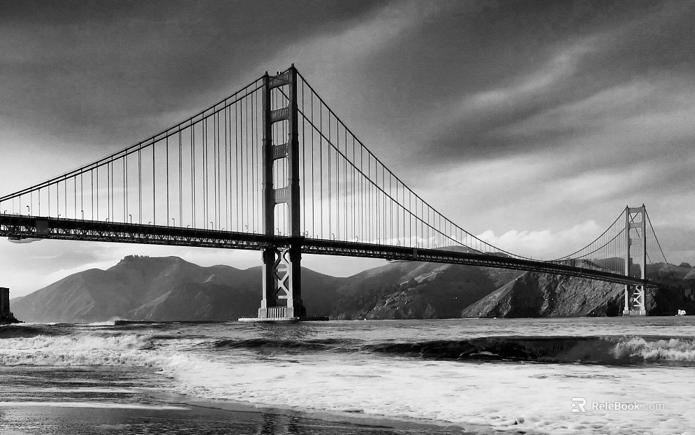black and white painting texture