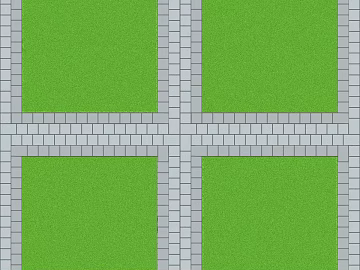 grass-planting brick texture (ID:ffajf5243)