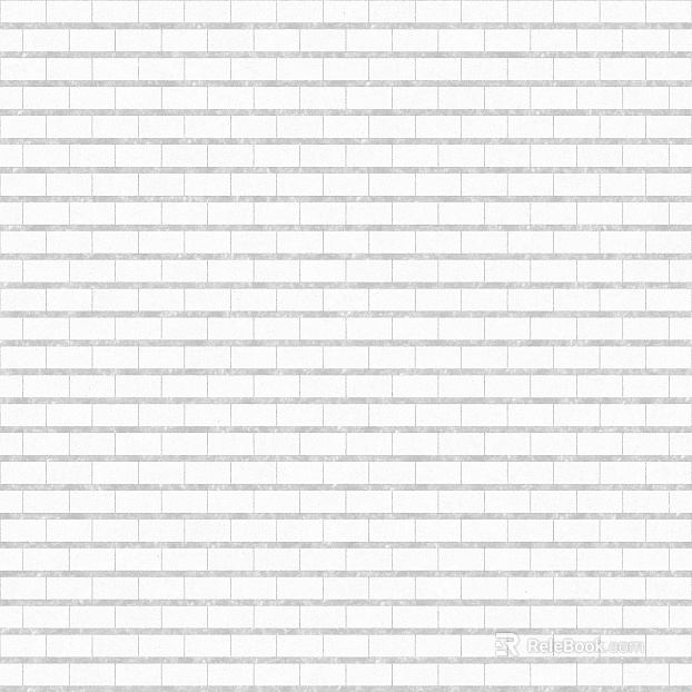 Brick wall horizontal white texture seamless texture