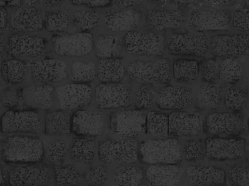 Dark gray cultured stone for exterior walls 3d model