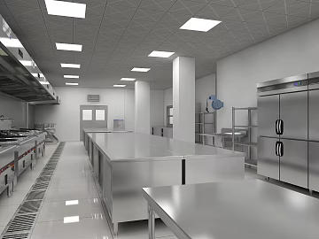 Silver Stainless Steel Commercial Kitchen Equipment texture (ID:ffaeh663229)