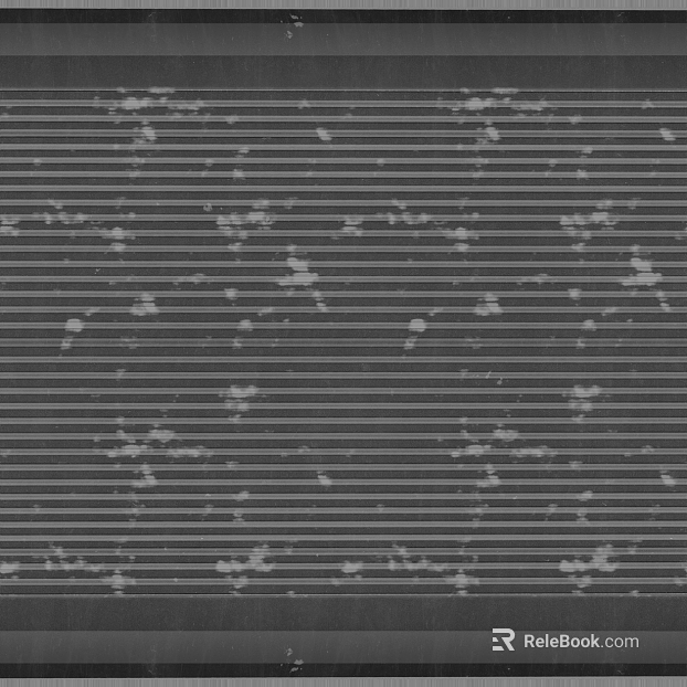 Rolling shutter door texture