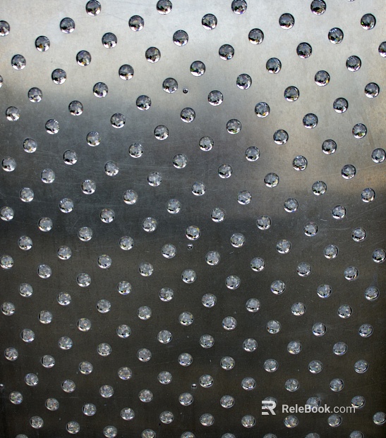 Perforated plate texture