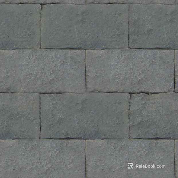 Dark gray stone tiles for outdoor paving texture