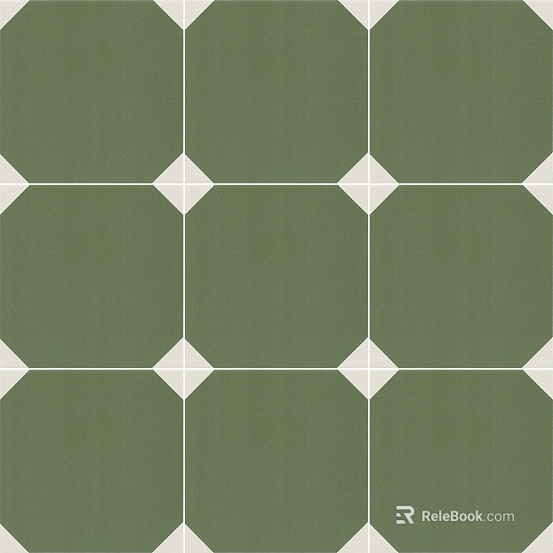 Green mosaic art brick handmade brick texture