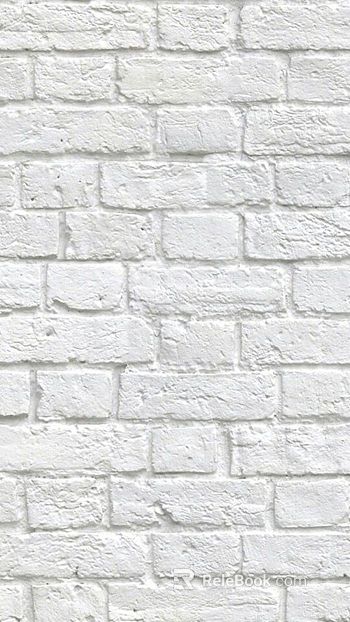 Brick wall white artificial stone veneer texture