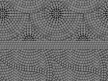 Dark gray mosaic wall decoration texture (ID:ffaeh125566)