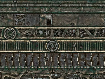 Industrial wind old metal machinery panel texture (ID:ffaeh158436)